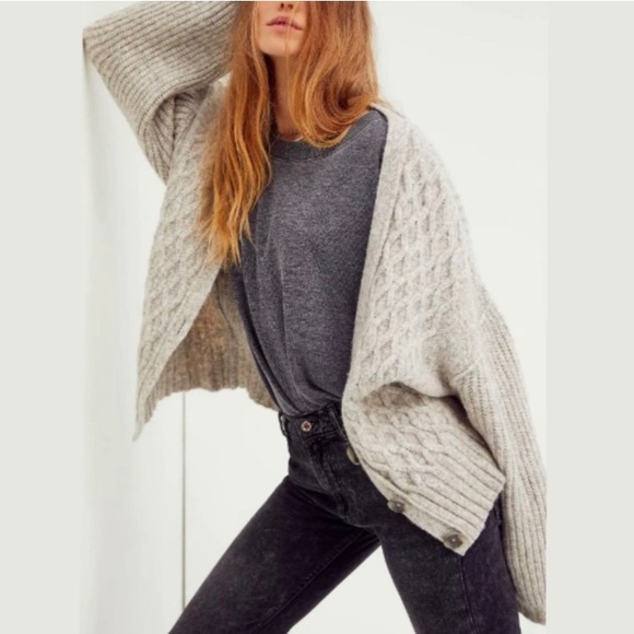 Molly Cable Knit Chunky Cardigan | Poshmark
